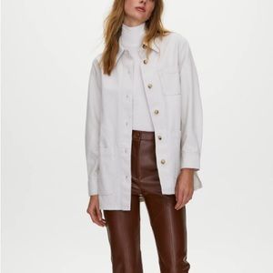 NWOT - Wilfred Free - Zenith Button Up Shirt Jacket